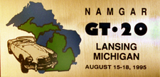 gt20 Dash Plaque