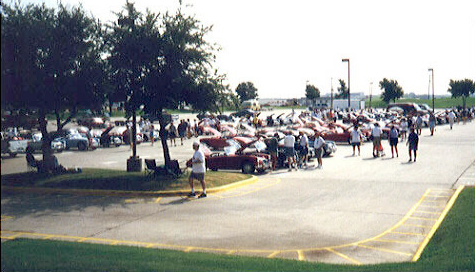 Parking Lot Car Show