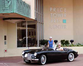 Price Tower Entrance