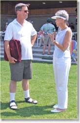Mike Jacobson with Diane