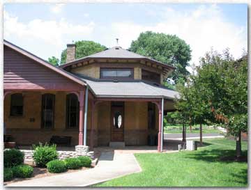 Madison, IN, rail road depot