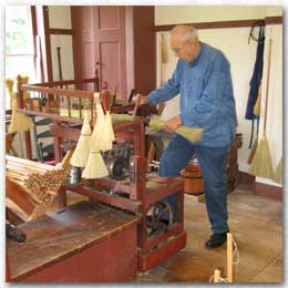 Shaker Broom Making
