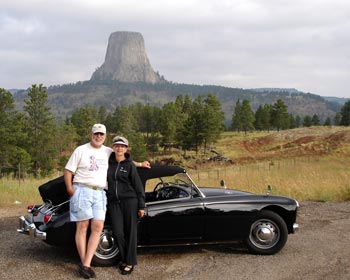 Steve & Diane at Devil's Tower
